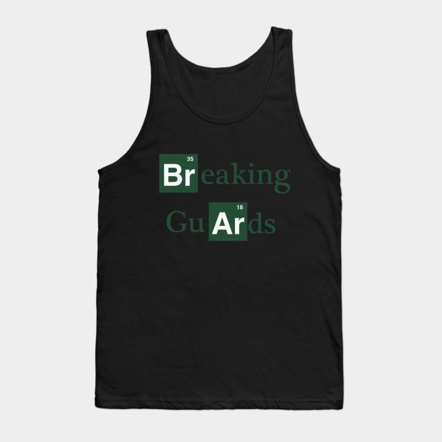 Breaking Guards Tank Top by FaixaPreta